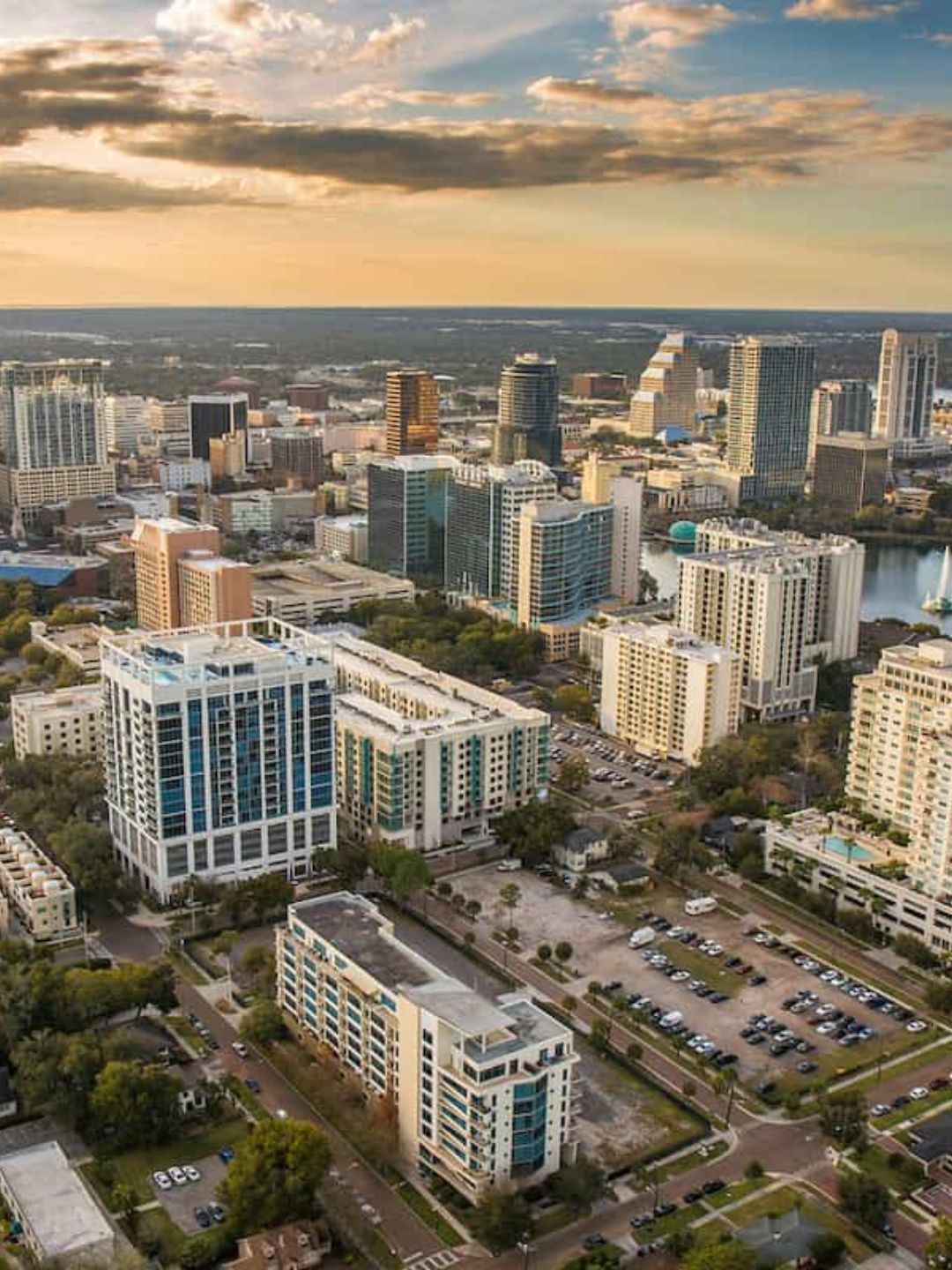Lago Eola en Orlando Florida